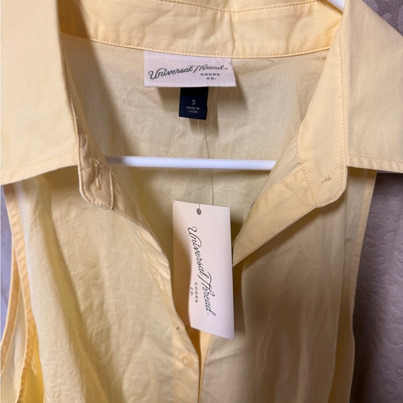 Universal Thread Light Yellow High Low Dress - Picture 3 of 5